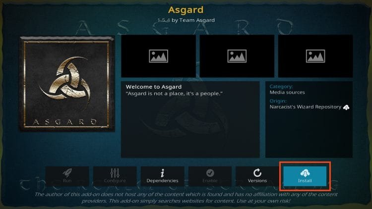 How to Install Asgard Kodi Addon (All-In-One Streaming)